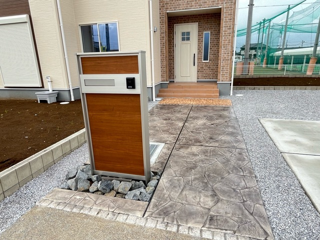 小山市中久喜　新築戸建1-2の庭