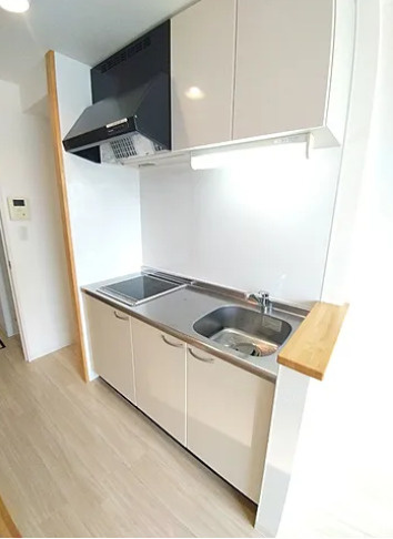 高槻市　阪急京都線「上牧」駅徒歩約2分　一棟収益マンション　ルネス上牧のキッチン