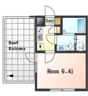 小平市学園西町１丁目の賃貸マンションの間取り