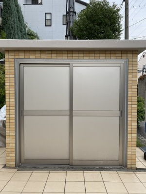 【その他共用部分】 | プリエール播磨 | 敷地内ゴミ捨て場です！24時間ゴミ出し出来ます！