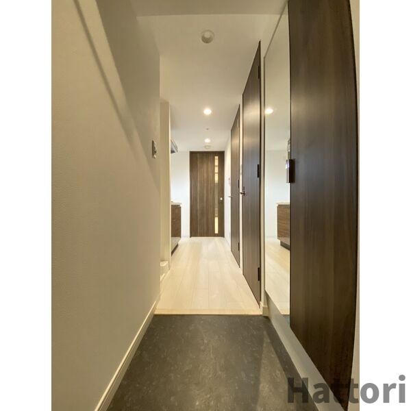 メルディア大正D.C.の玄関