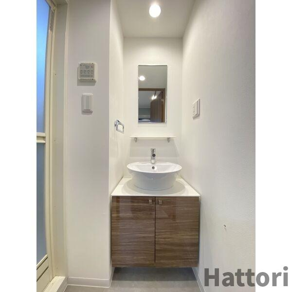 メルディア大正D.C.の洗面所