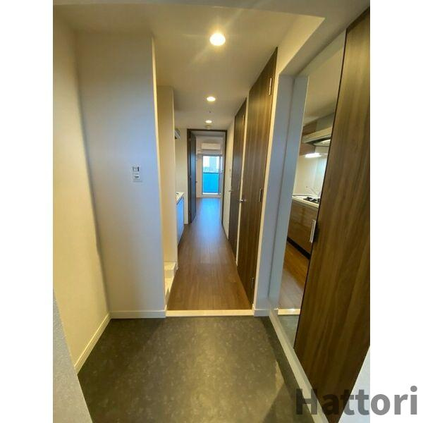 メルディア大正D.C.の玄関