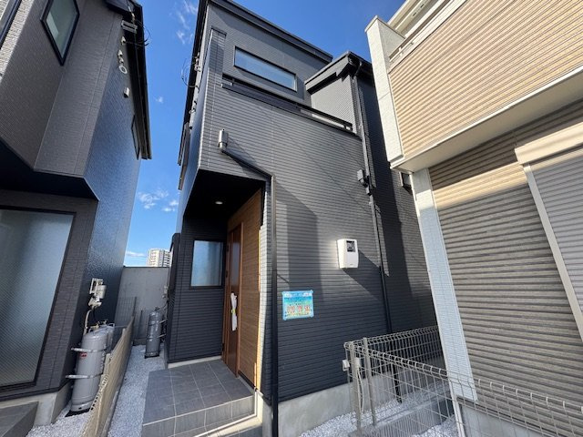 ◎茅ヶ崎市今宿　新築戸建　3号棟の外観|2025.12.1撮影◇