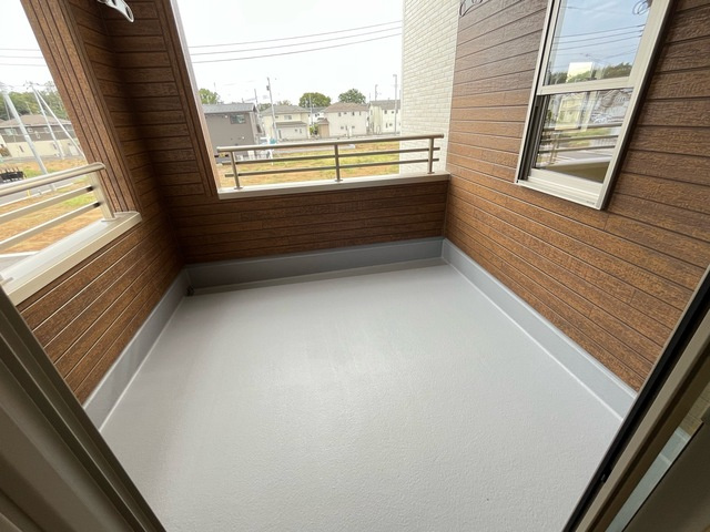 小山市中久喜　新築戸建1-4のバルコニー