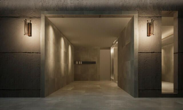 The MANOR KYODOのエントランス