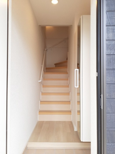 アズブルーの玄関