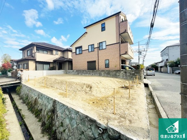 宝塚市光明町　第1期　新築一戸建ての外観|周辺は落ち着いた街並みの住宅地！子育てがしやすい住環境です！まだ未完成ですが、現地でしかわからない事もございます。是非一度ご覧ください。