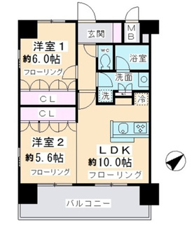 【間取り】 | デル・スール　テラス | 間取りです。