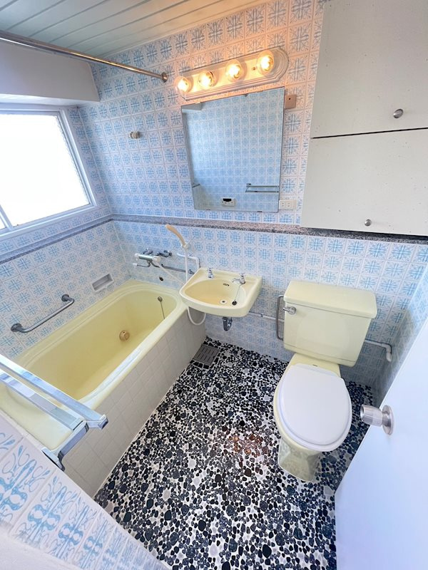 ダイヤモンドコーポの浴室