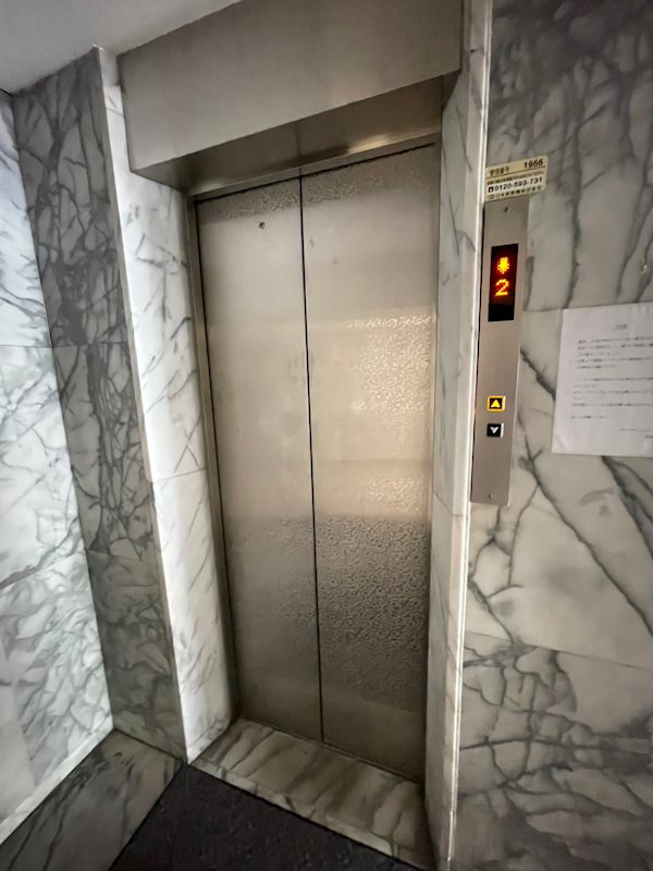 ダイヤモンドコーポのロビー