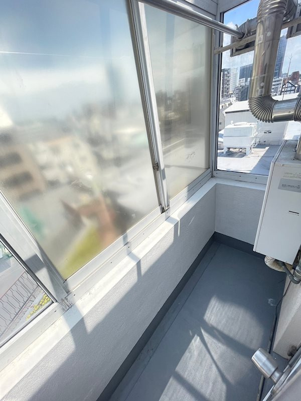 ダイヤモンドコーポのバルコニー