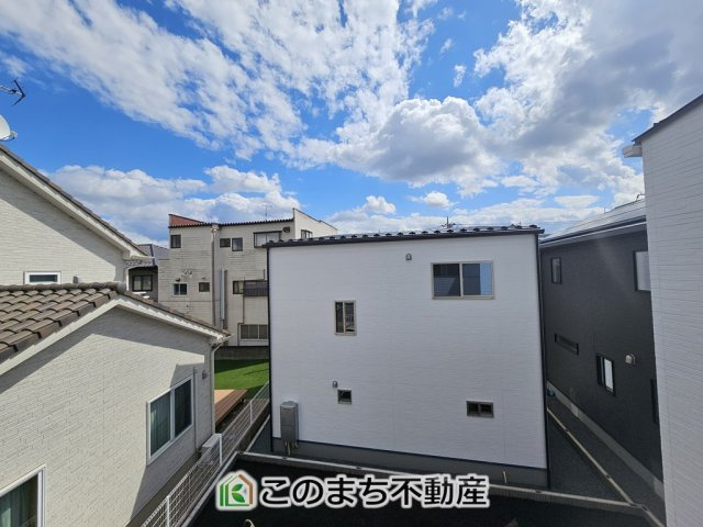 ワイウッドコート宇都宮市日の出第1期の展望|バルコニーからの眺めです！