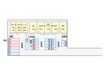 【区画図】 | ヴィラ・シーク