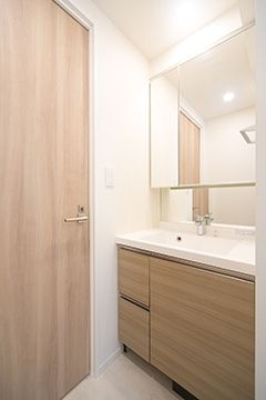 パークアクシス白金の独立洗面台