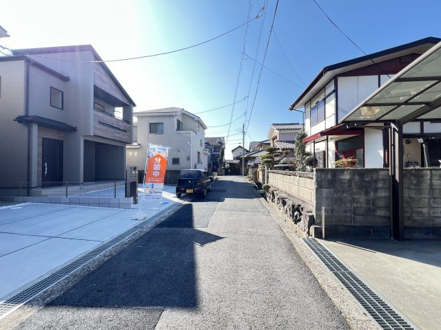 橿原市新口町全２棟 １号棟 の周辺|前面道路含む現地写真です