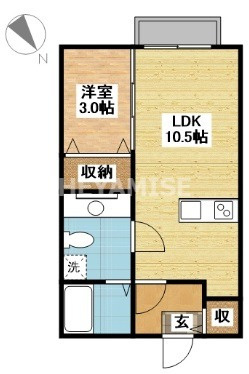 シャルム　ラパンの間取り