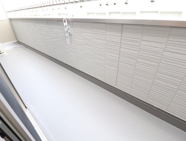 サンライズ新土河原のバルコニー