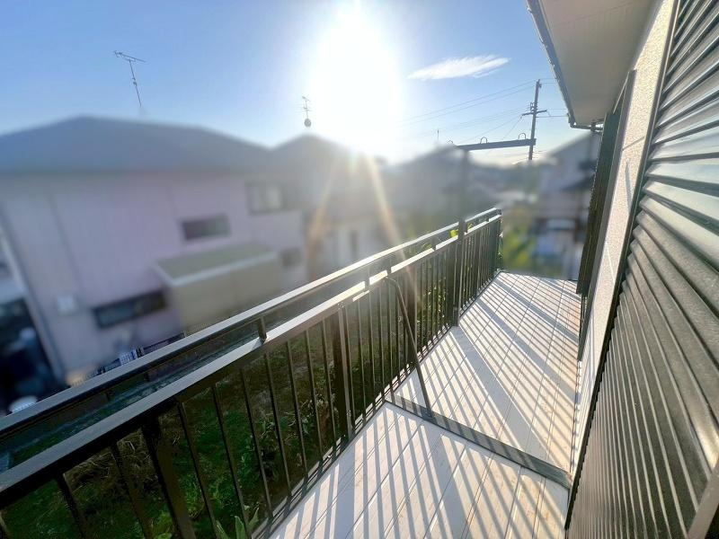 南国市大そね甲　中古戸建てのバルコニー