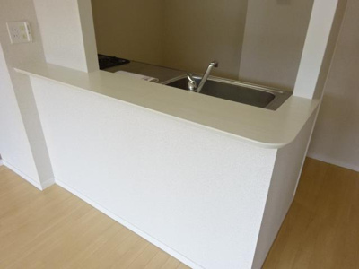 【キッチン】 | エルヴェ汐焼Ａ | キッチンカウンター