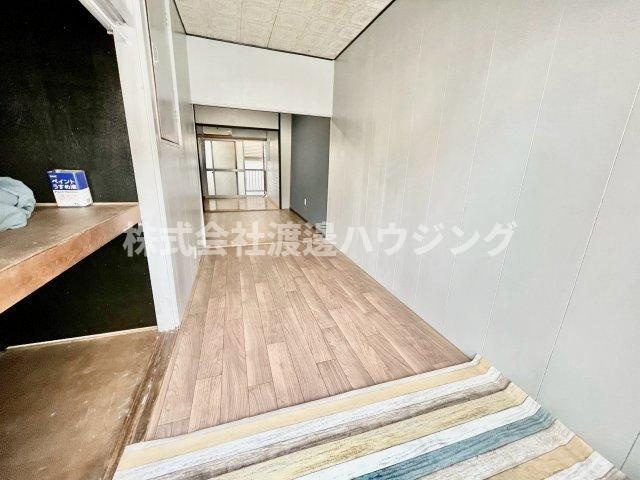 長池町貸家の寝室