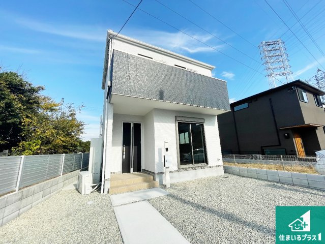 尼崎市食満　第2期　新築一戸建ての外観|お客様に長く安心して住んでいだだける事にこだわった家づくり！住んでからのアフターサービスにもしっかりと取り組んでいます！