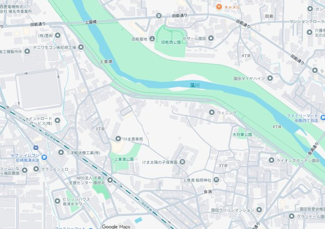 尼崎市食満　第2期　新築一戸建ての地図