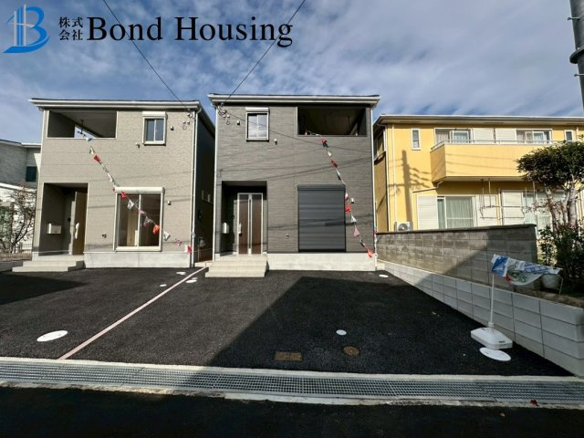 駐車並列2台可能　上高丸第1　新築2区画　2号棟の駐車場