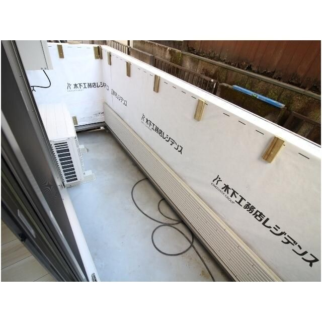 アムール下石神井のバルコニー