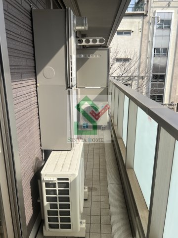 フロンティア南大泉のバルコニー