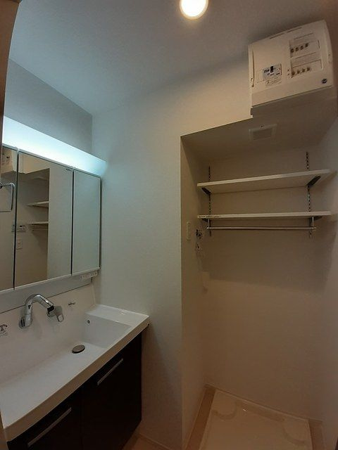 ル・リアン柏の葉Ⅱの洗面所