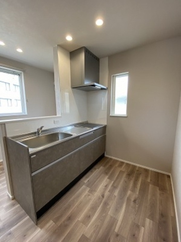 An’s court天台のキッチン