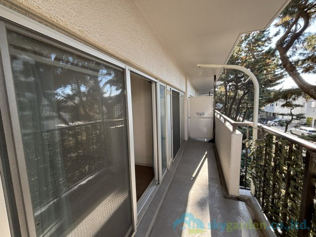 パレ平塚すみれ平壱番館のバルコニー