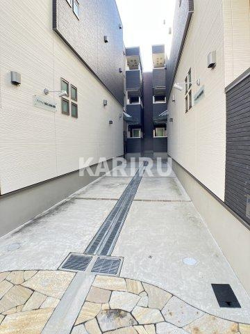 フジパレス城北公園通Ⅱ番館の駐車場