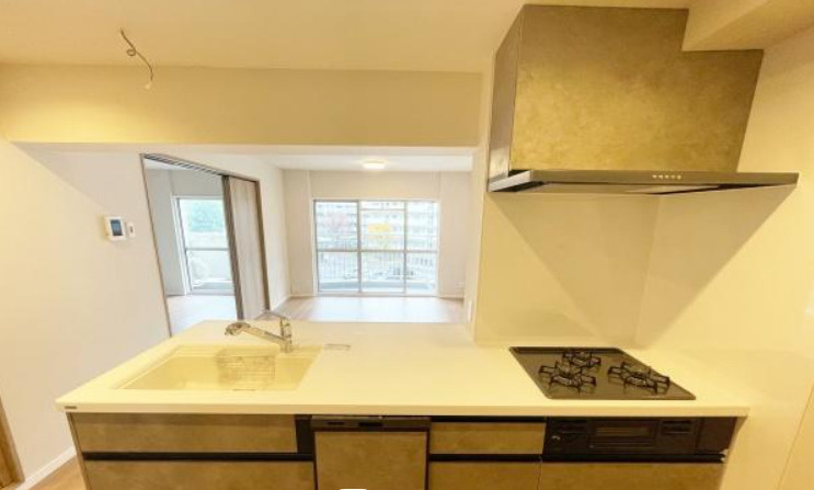 稲毛パークハウスA棟のキッチン|お料理しやすいキッチンです