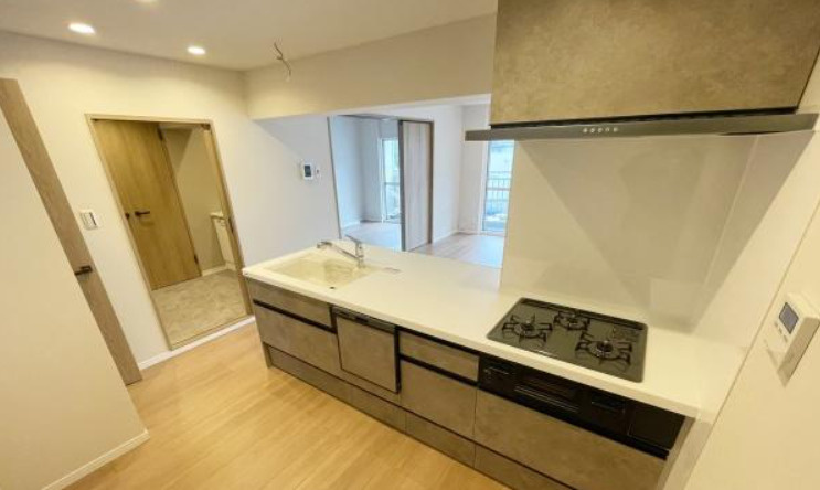 稲毛パークハウスA棟のキッチン|キッチンです