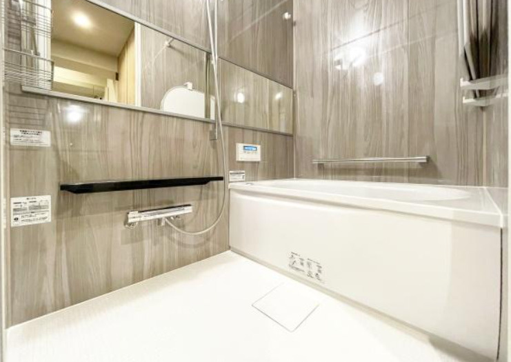 稲毛パークハウスA棟の浴室|お風呂で日々の疲れを落としましょう