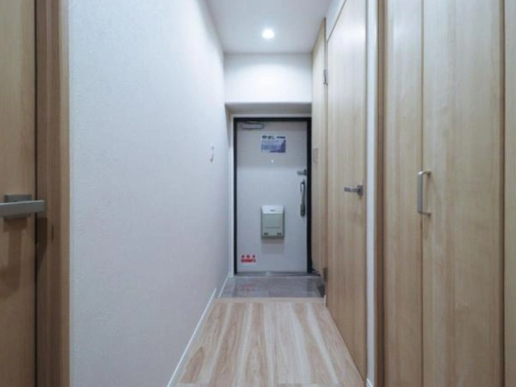 ネオコーポ武蔵野の玄関|明るい玄関です