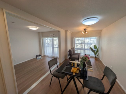 ニックハイム行徳第二の居間・リビング|施工例です。