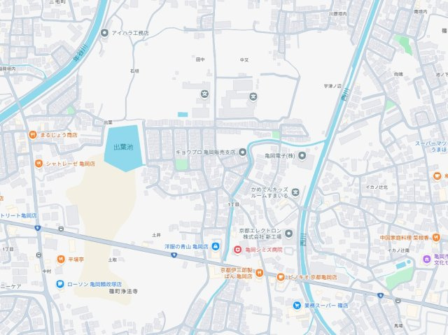 ★1(土)2(日)現地見学可能！★亀岡市篠町広田　限定1邸の地図