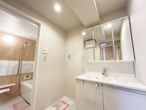 ライオンズマンション西所沢の独立洗面台|独立洗面台あり、毎朝おしゃれに忙しい女性の方におすすめです