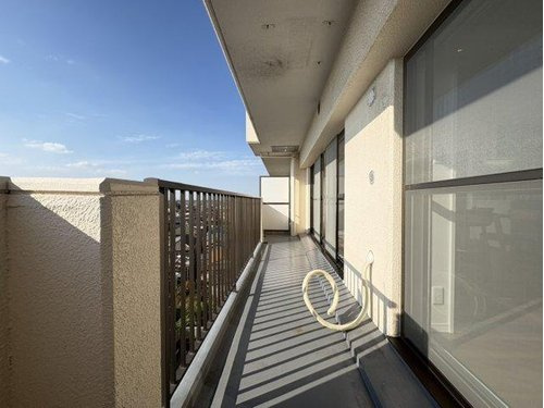 朝日プラザ越谷第３のバルコニー|落ち着いた時間を過ごせるバルコニーです