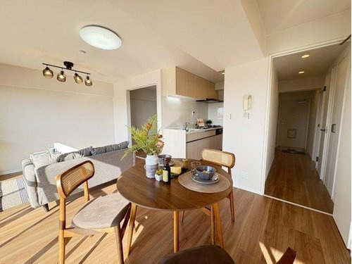 朝日プラザ越谷第３の居間・リビング|リビングです