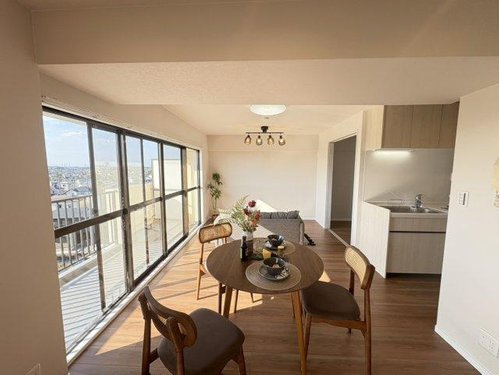 朝日プラザ越谷第３の居間・リビング|リビングです