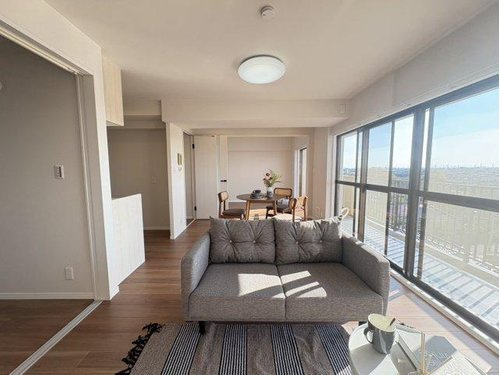 朝日プラザ越谷第３の居間・リビング|ゆったり過ごせるリビングです