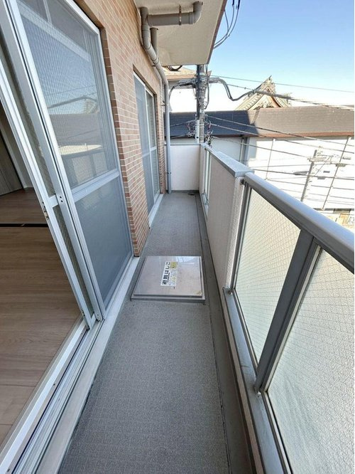 ライオンズマンション本川越第３のバルコニー|バルコニーは2ヶ所ございます