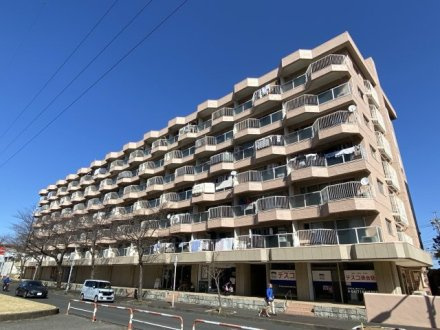 近鉄ハイツ六実の外観|外観です