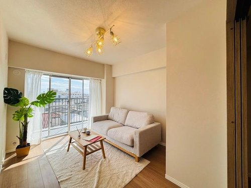 武蔵野北スカイハイツ1号棟の洋室|明るい洋室です