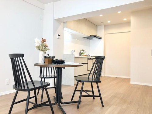 ボナハイツ中川３号棟の居間・リビング|リビングです