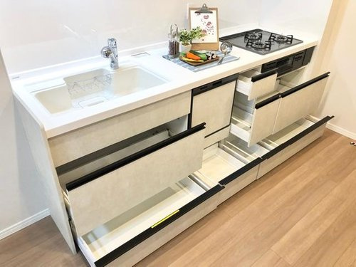 ボナハイツ中川３号棟のキッチン|キッチンです